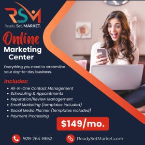 RSM Digital Marketing READY, SET, MARKET! Take Your Business from Local to Legendary and Ignite Your Business with Next Level Marketing! 